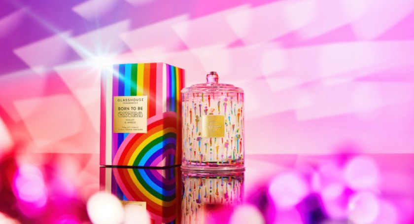 Glasshouse Fragrances Debuts Pride Candle